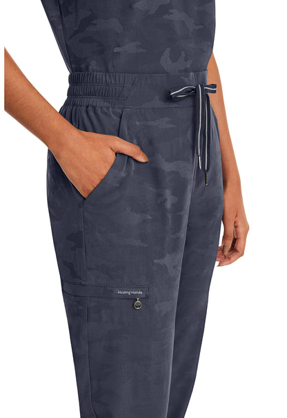 Healing Hands Purple Label Camo Scrubs Tate Jogger Pant 9350