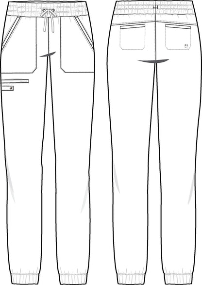 Healing Hands Works Scrubs Renee Jogger Pant 9575