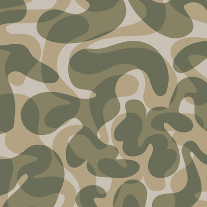 Abstract Camo Dickies Scrubs Print V Neck Top DK667 ATCA