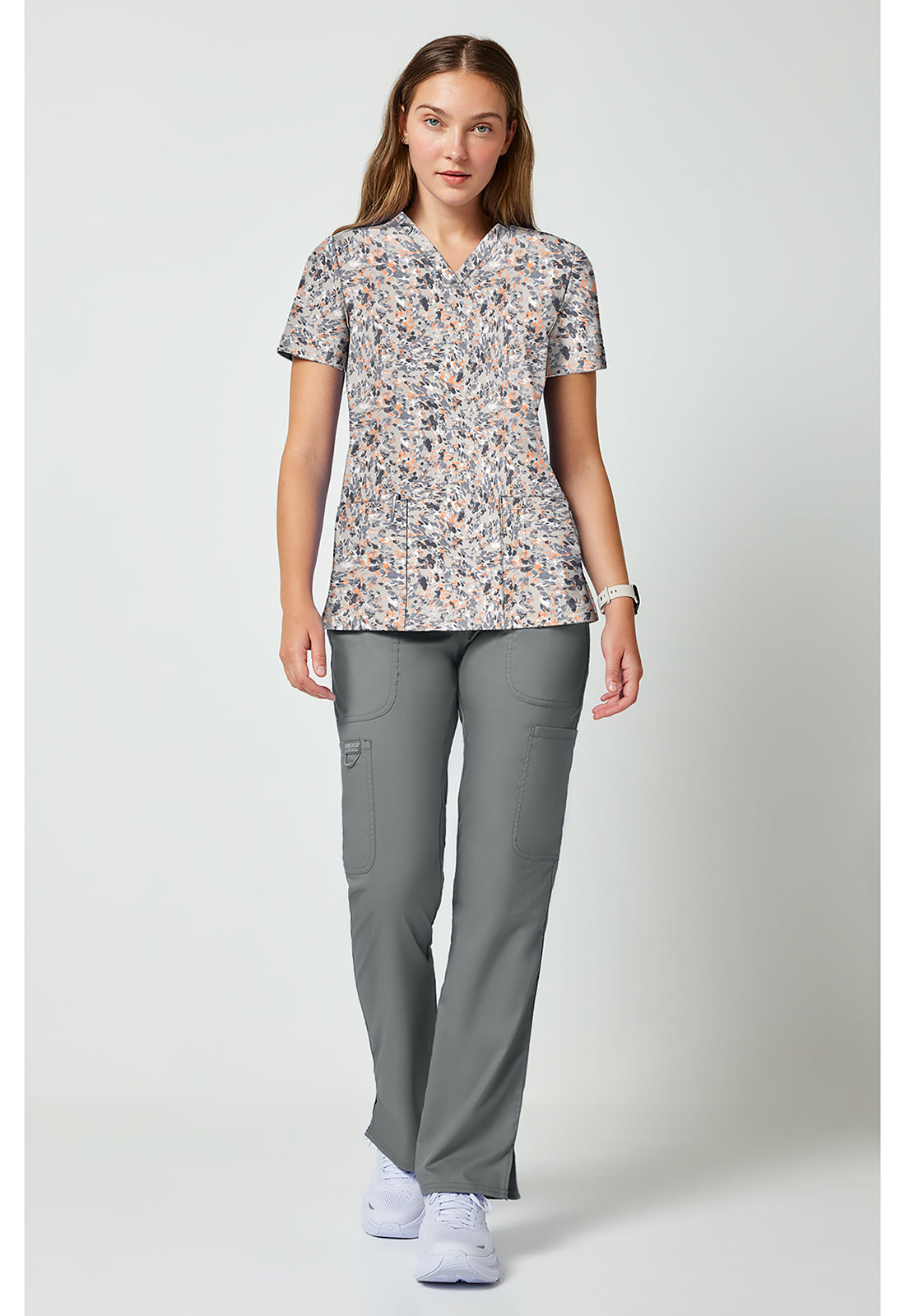 Softest Skin Cherokee Achieve Scrubs V Neck Top CK00010 SFSK