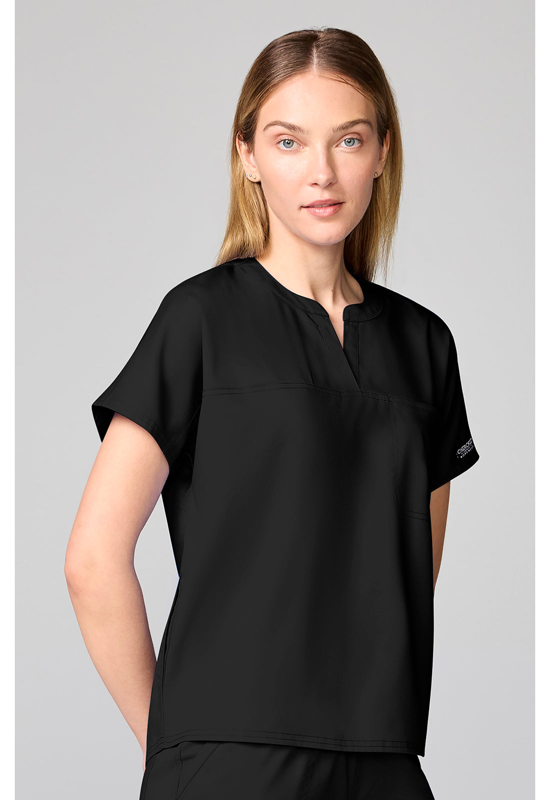 Cherokee WW Revolution Mandarin Collar Top CK00038