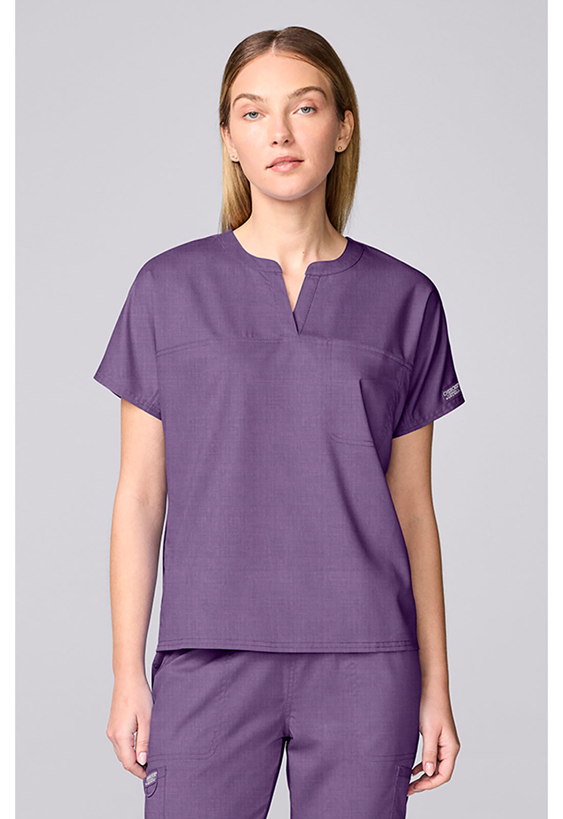 Cherokee WW Revolution Mandarin Collar Top CK00038