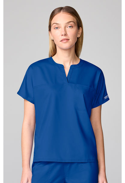 Cherokee WW Revolution Mandarin Collar Top CK00038