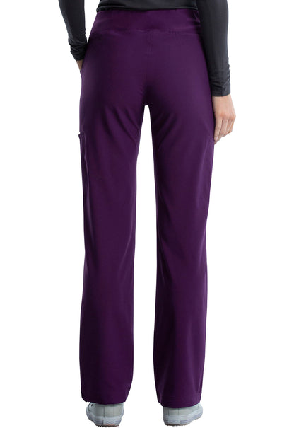 Cherokee iFlex Scrubs Pull On Pant CK002 Eggplant, Galaxy, Red