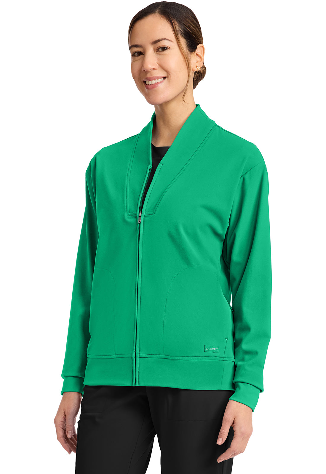 Cherokee Achieve Scrubs Zip Up Jacket CK353