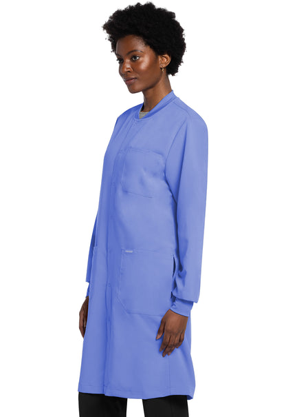 Cherokee Scrubs Unisex 40" Snap Front Lab Coat CK402A