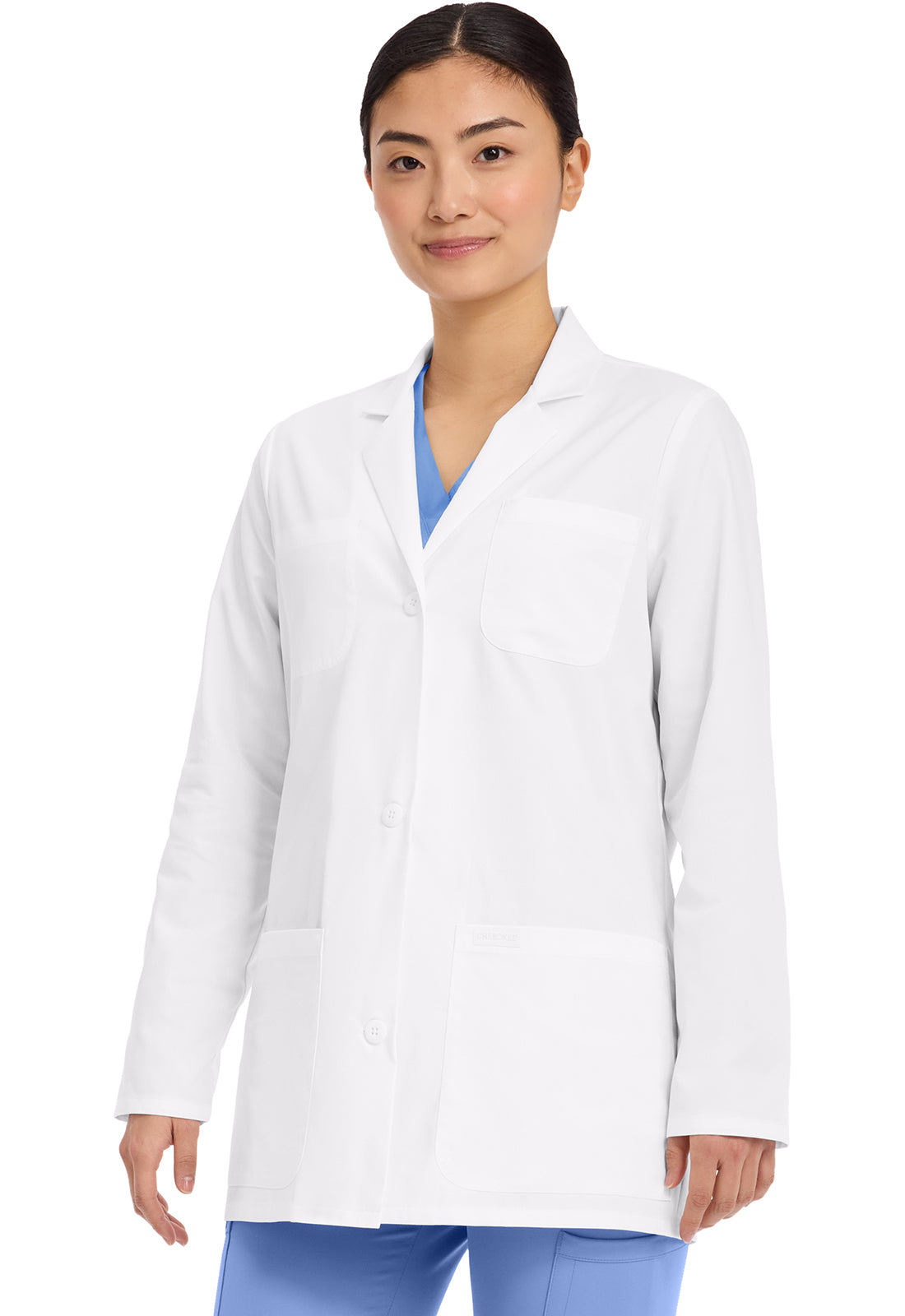 Cherokee Project Lab Women's 30" Lab Coat CK434 WHT