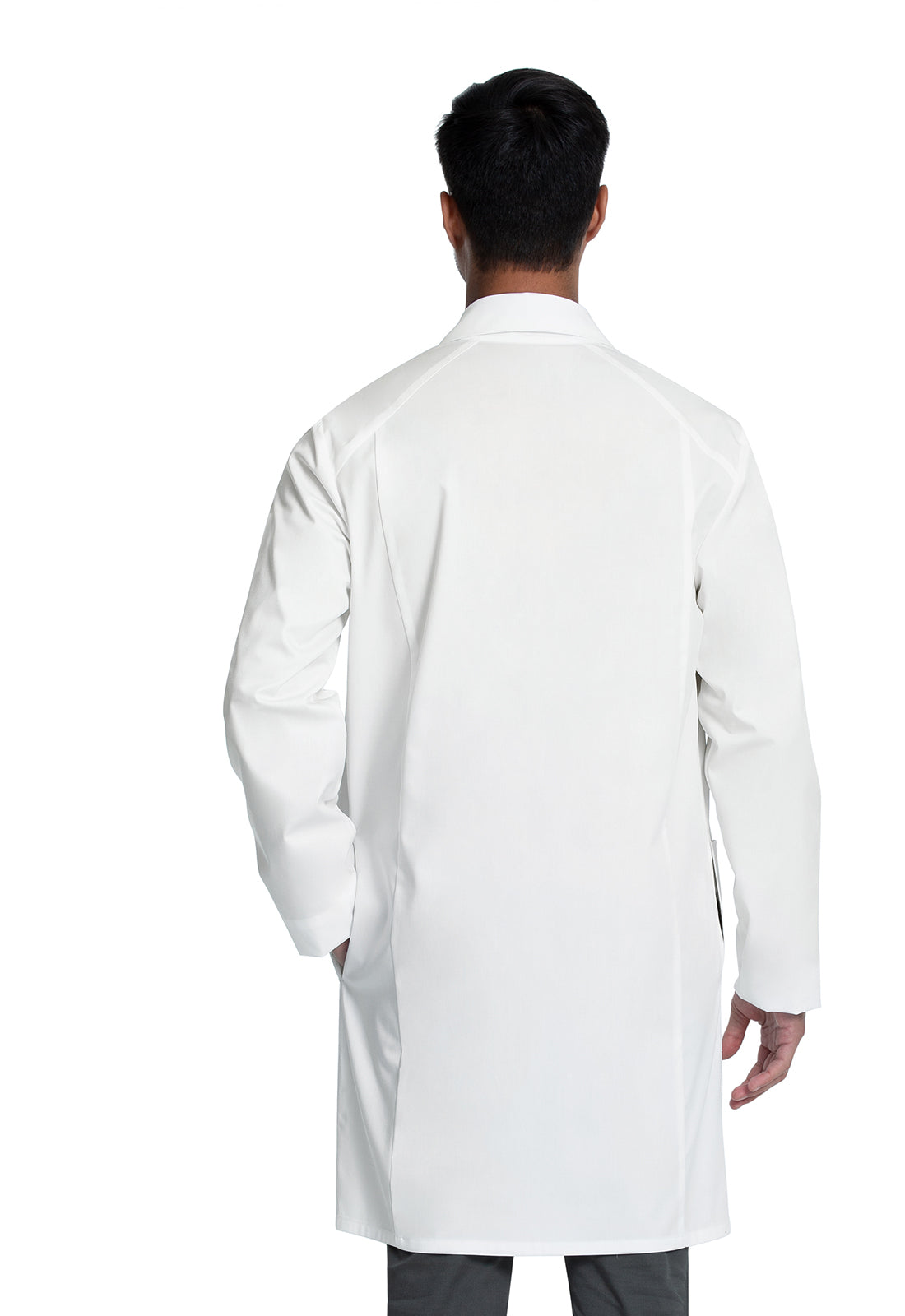 Cherokee Project Labs Scrubs Unisex 38" Lab Coat CK460 WHT