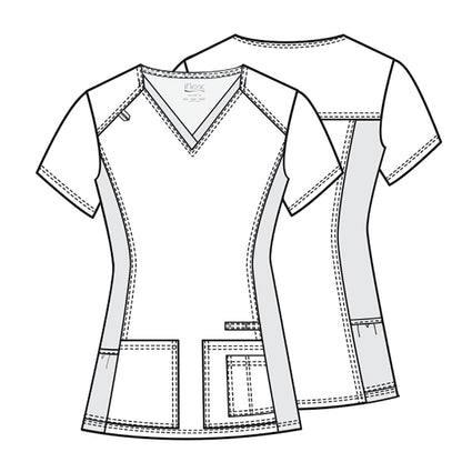 Cherokee iFlex Scrubs V Neck Top CK605