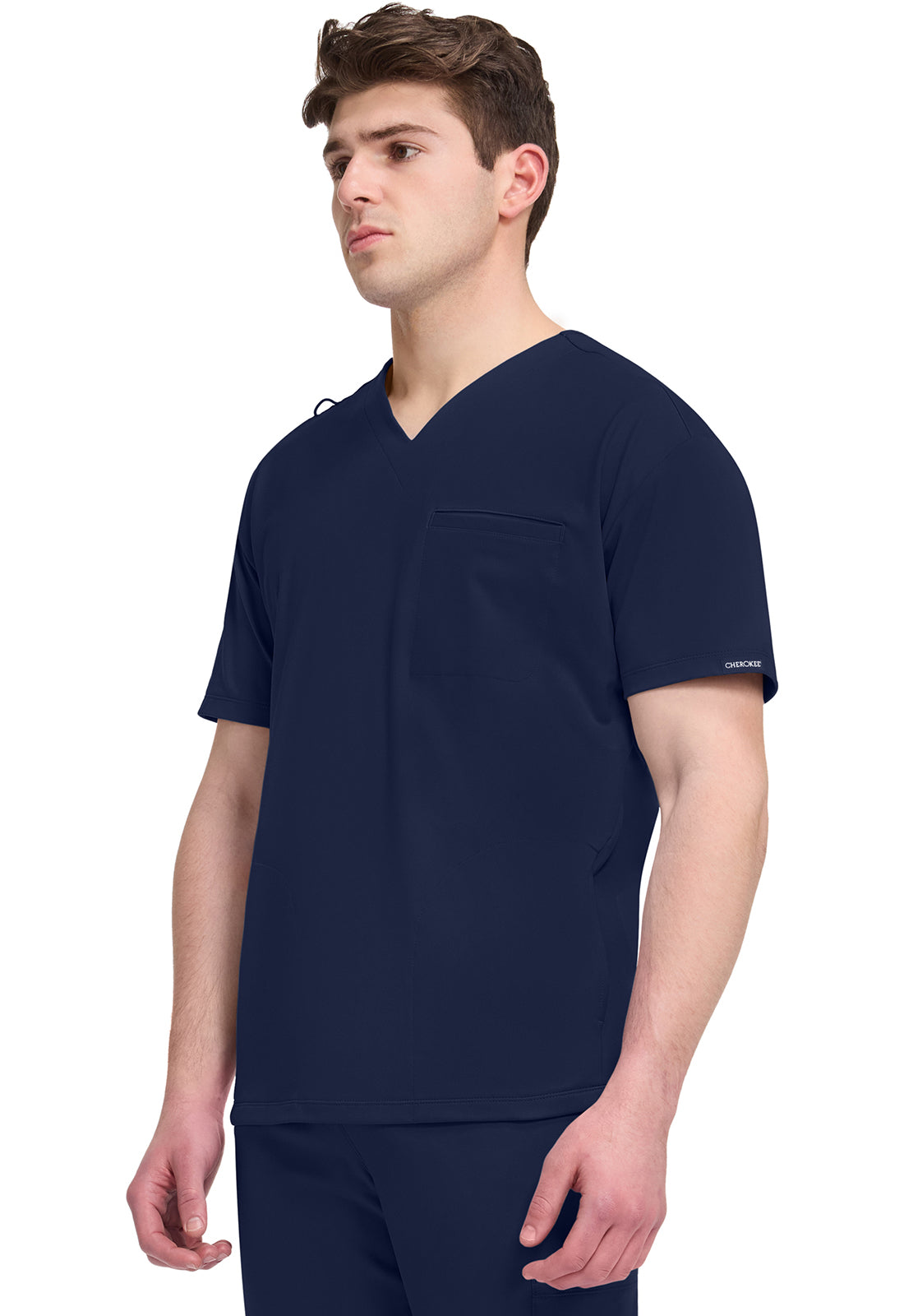 Cherokee Achieve Scrubs Men's V Neck Top CK729