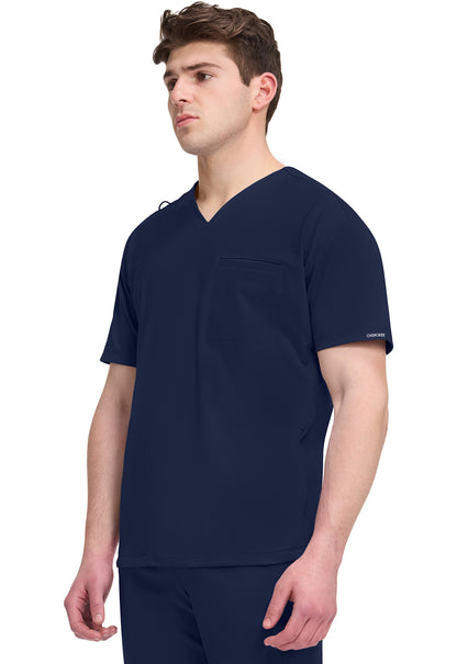 Cherokee Achieve Scrubs Men's V Neck Top CK729