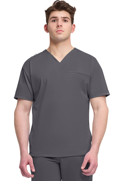 Cherokee Achieve Scrubs Men's V Neck Top CK729