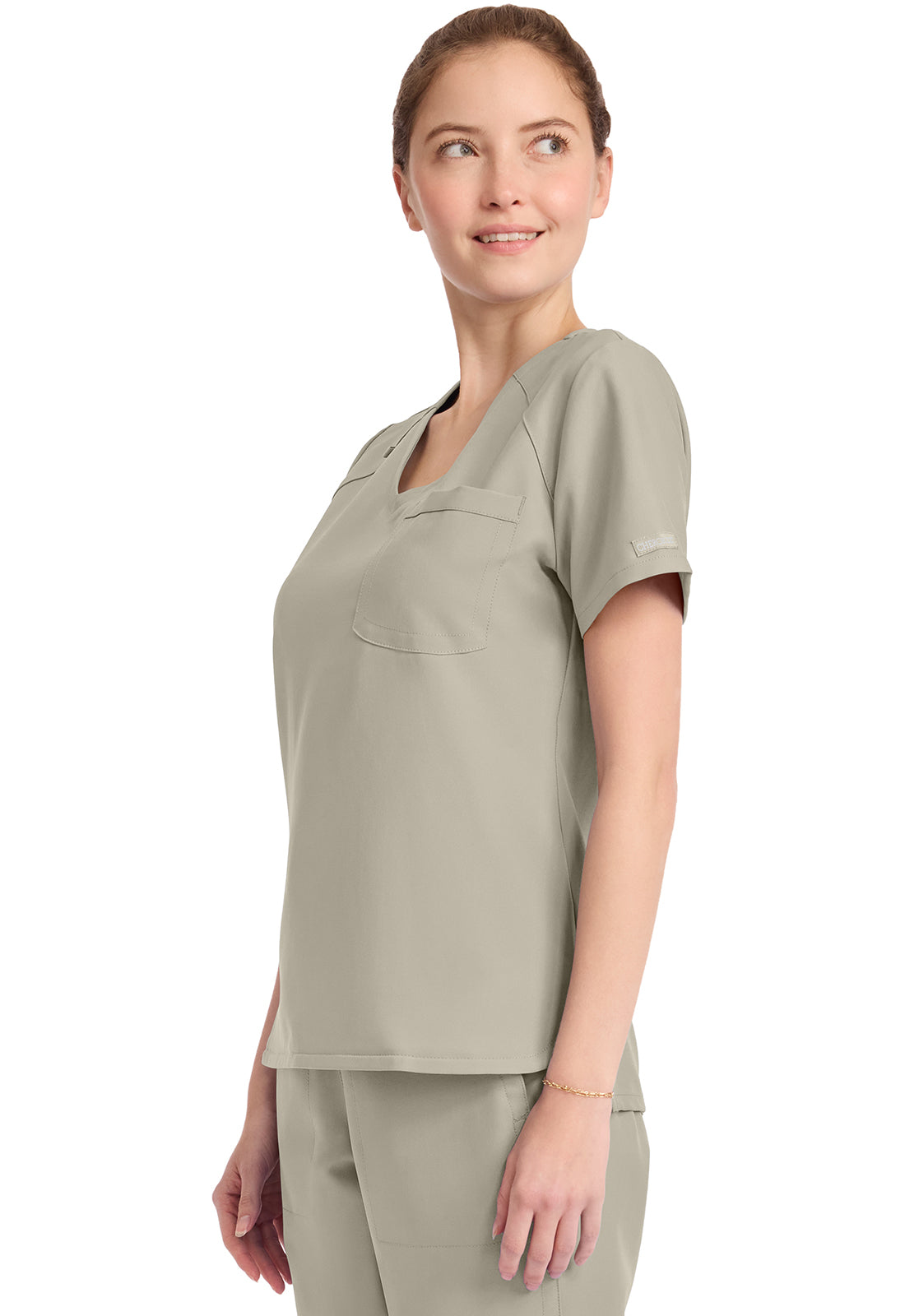 Cherokee WW Originals Ultra Scrubs Tuckable V Neck Top CK954A