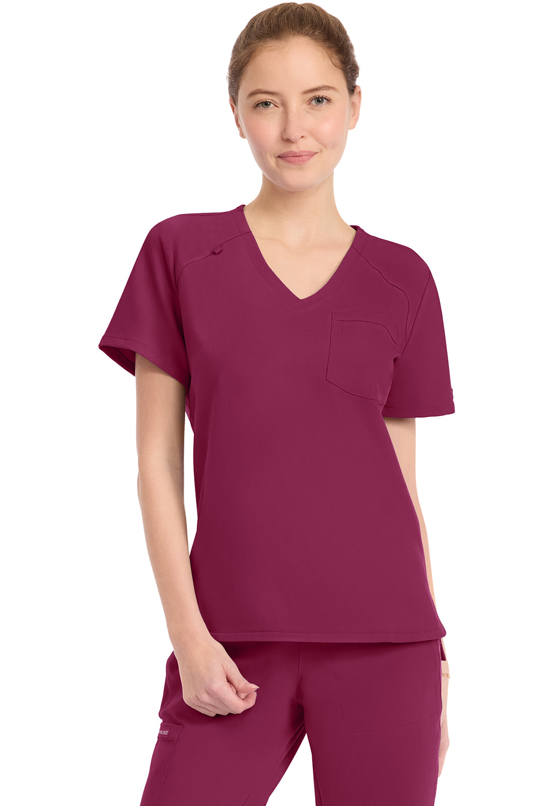 Cherokee WW Originals Ultra Scrubs Tuckable V Neck Top CK954A