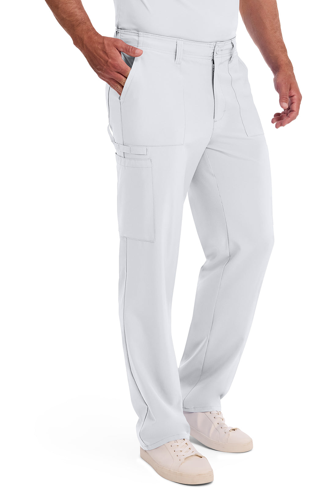 Pantalón médico Dickies EDS con cordón y tiro natural para hombre DK015 en negro, azul marino, peltre