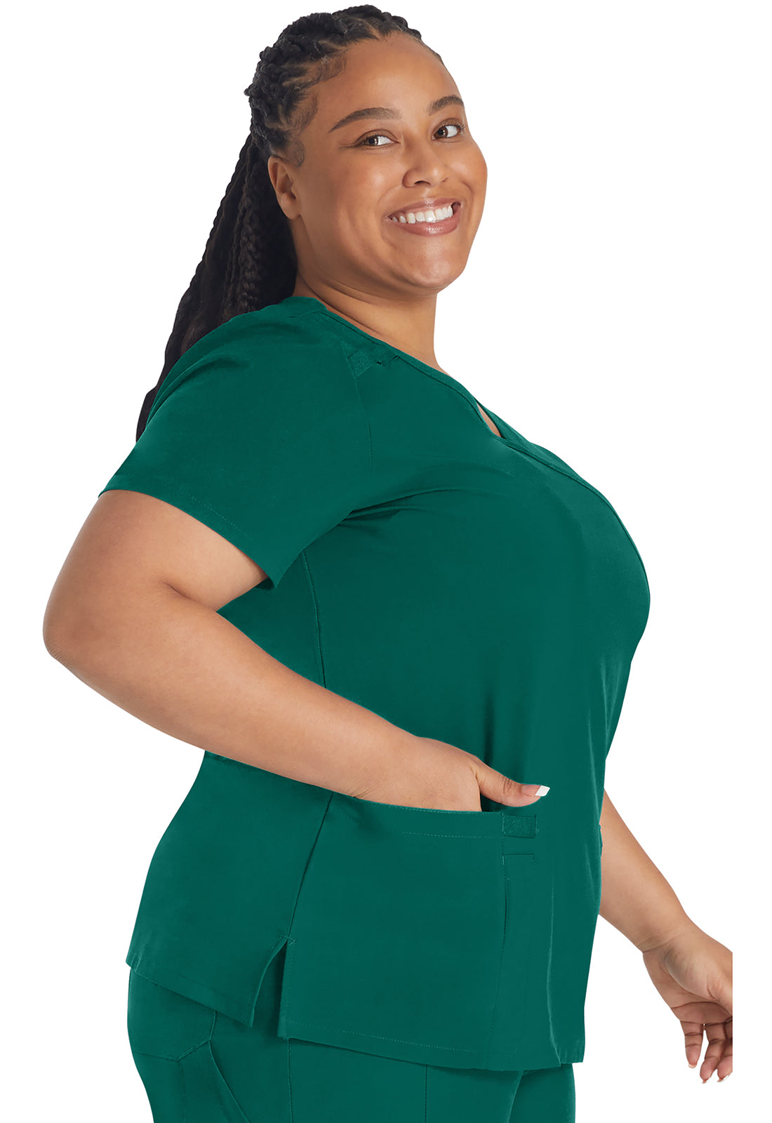 Dickies EDS Essentials Scrubs Mock Wrap Top DK625