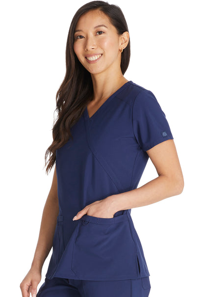 Dickies EDS Essentials Scrubs Mock Wrap Top DK625