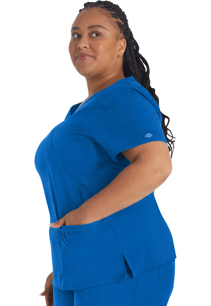 Dickies EDS Essentials Scrubs Mock Wrap Top DK625
