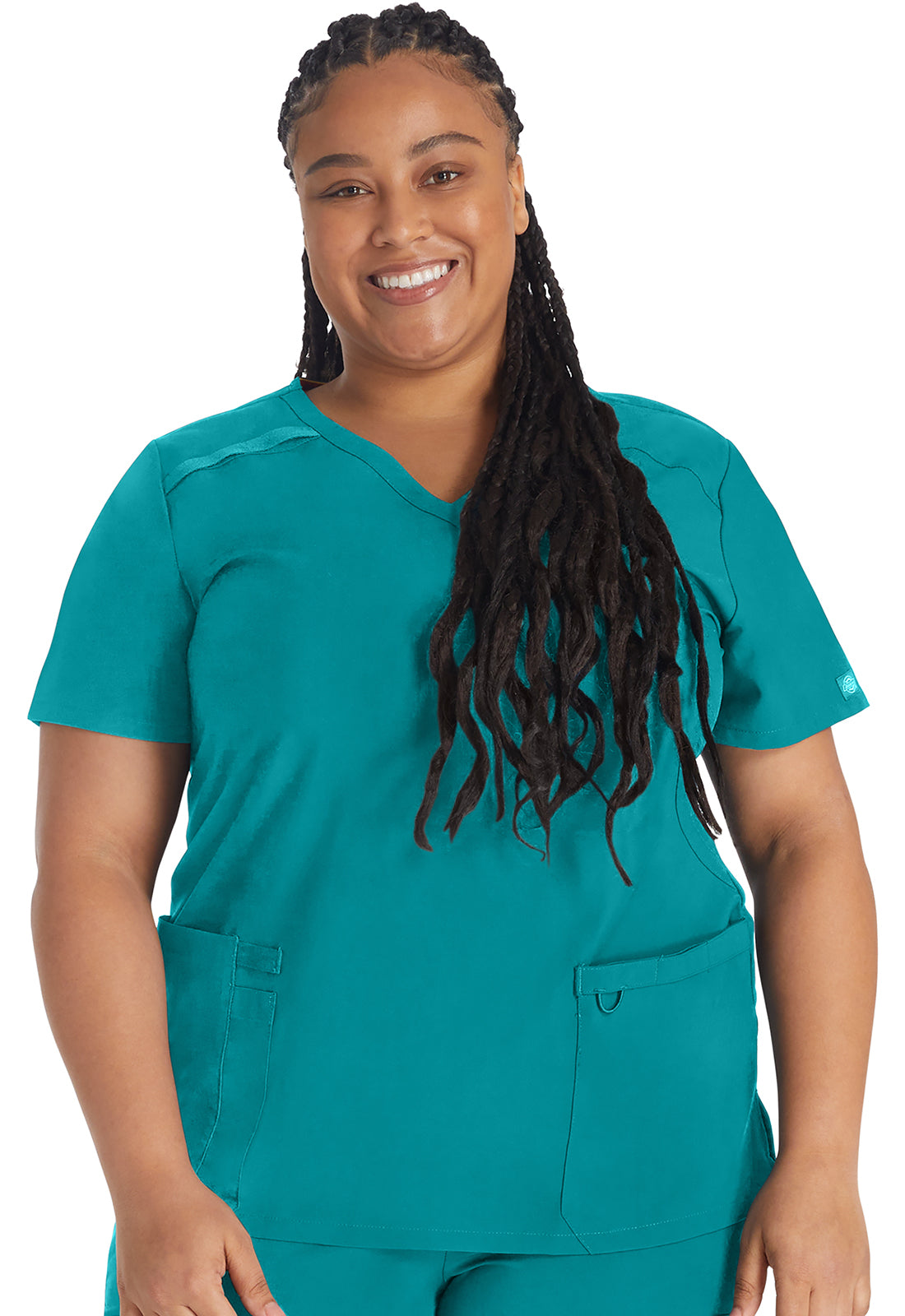 Dickies EDS Essentials Scrubs Mock Wrap Top DK625