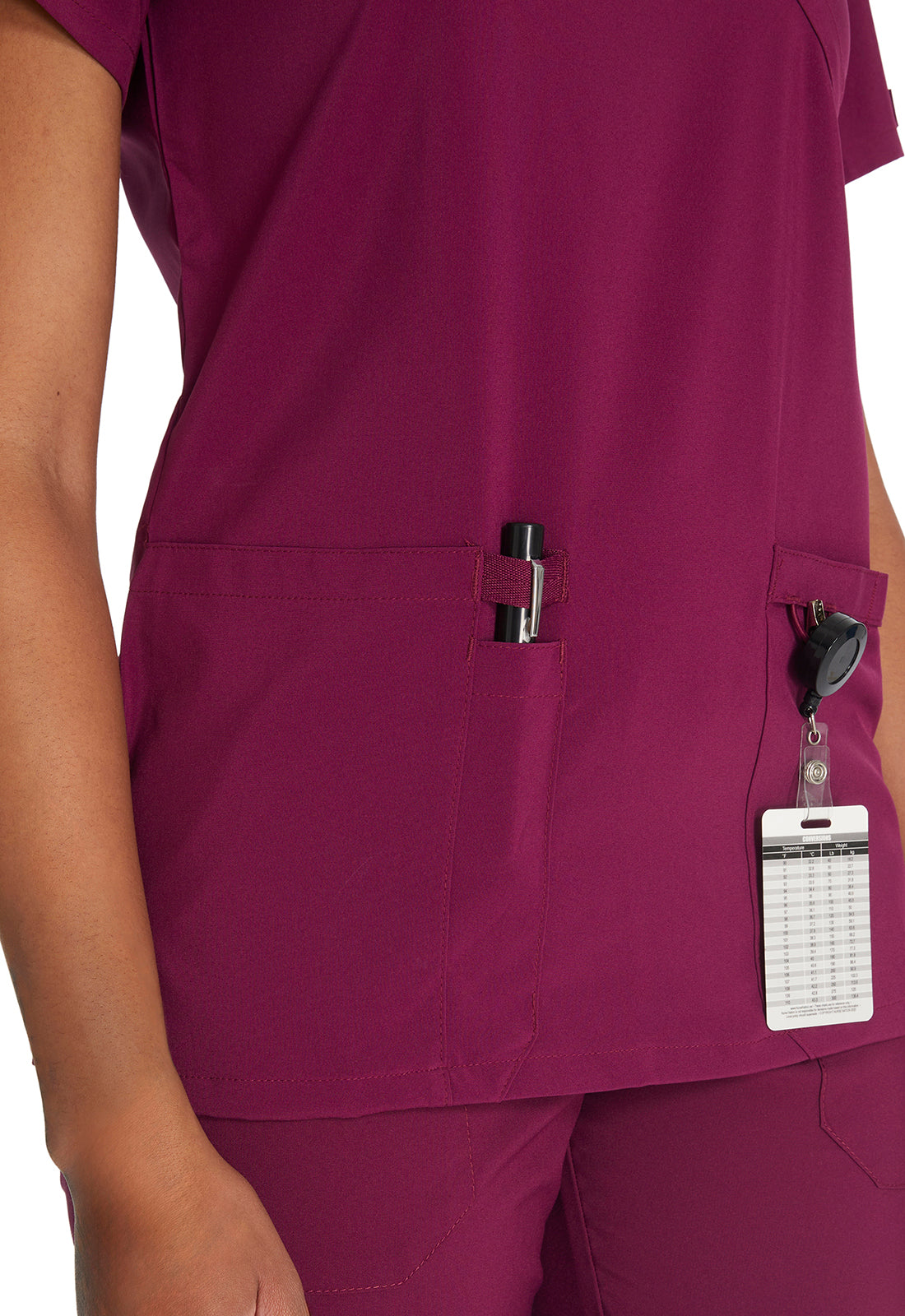 Dickies EDS Essentials Scrubs Mock Wrap Top DK625