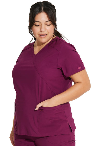 Dickies EDS Essentials Scrubs Mock Wrap Top DK625