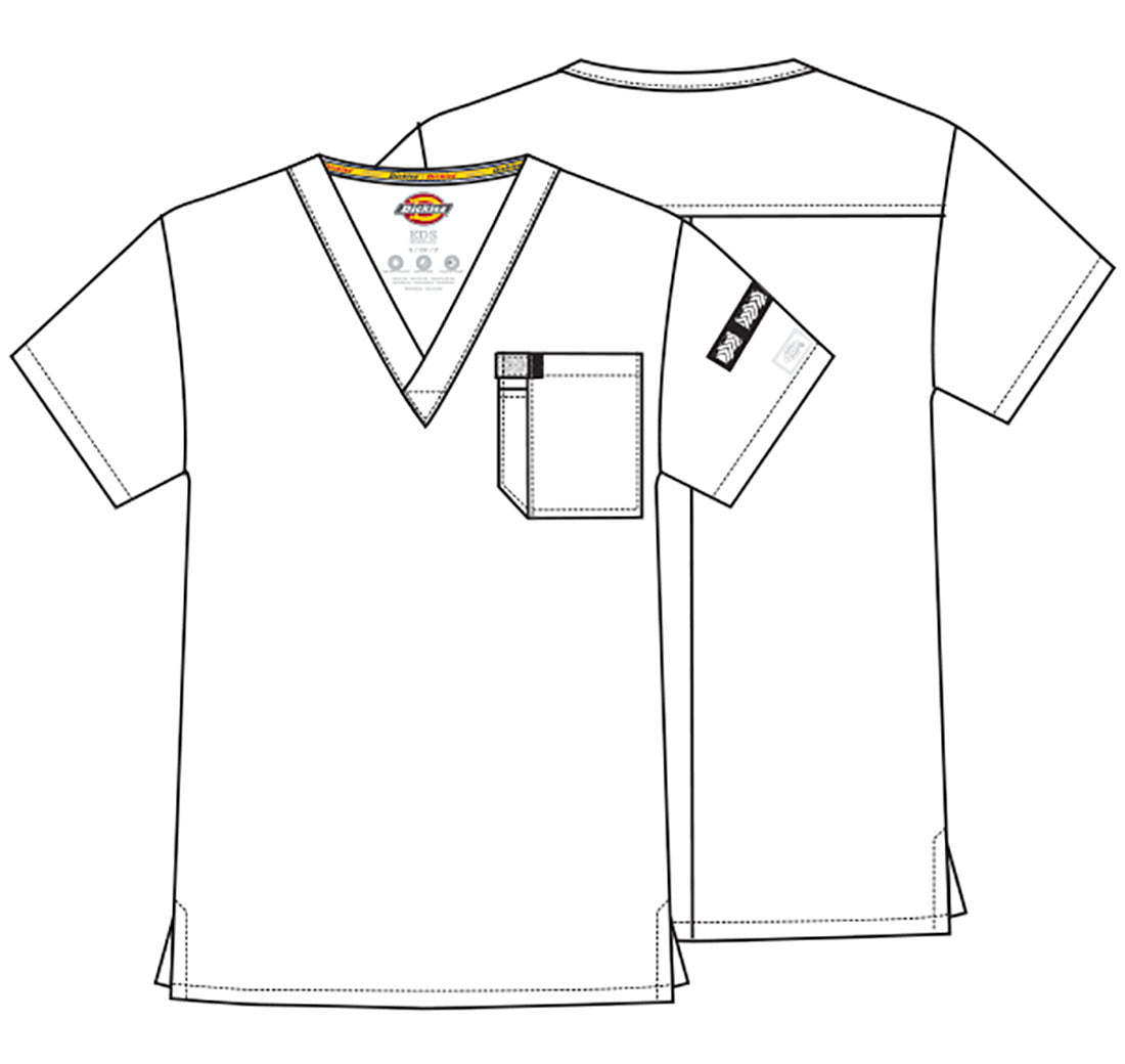 Dickies EDS Essentials Scrubs Men's V Neck Top DK635