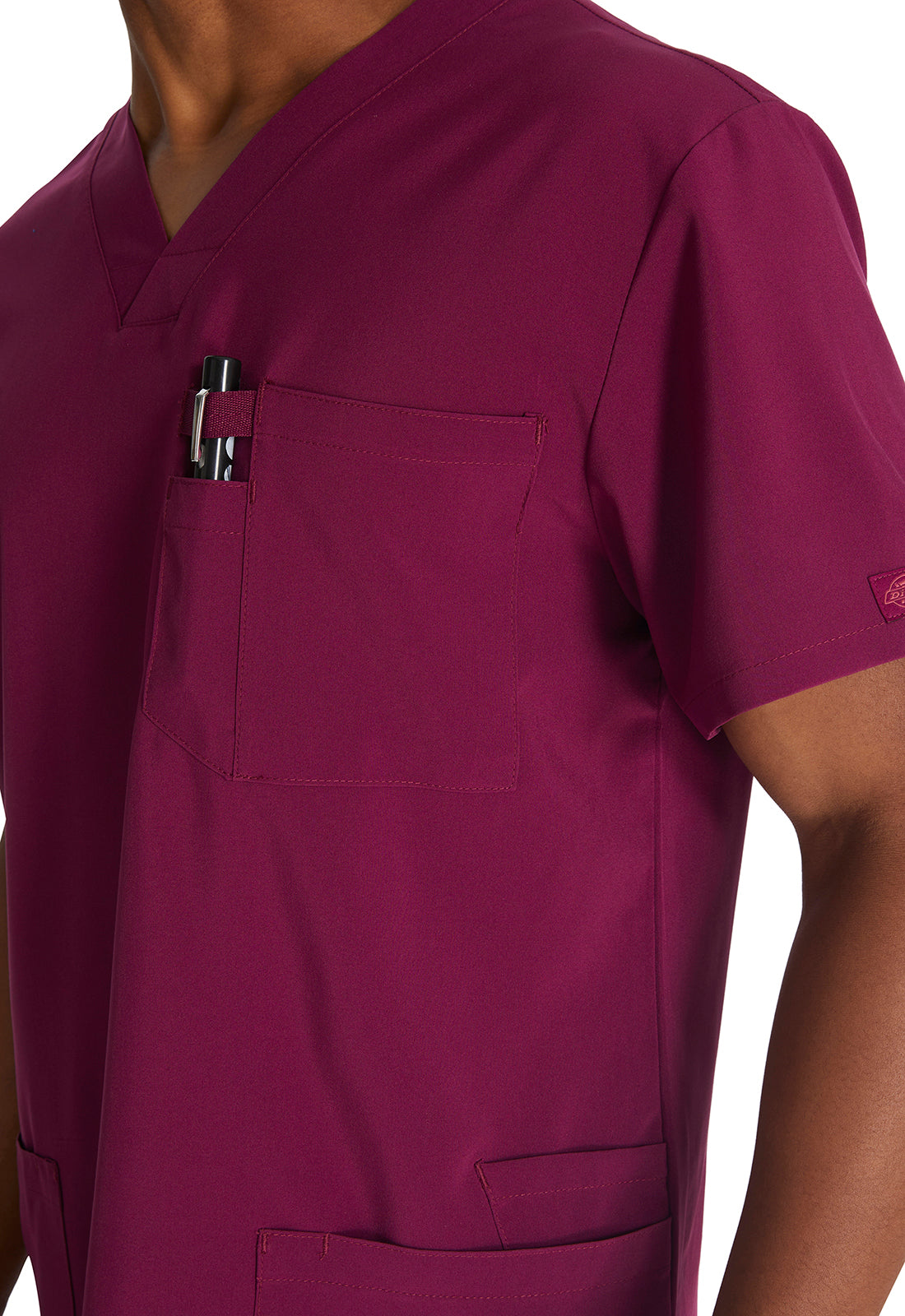 Dickies EDS Essentials Scrubs Men's V Neck Top DK645