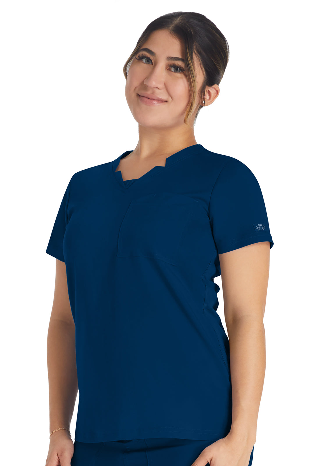 Dickies Balance Scrubs Notched V Neck Top DK671