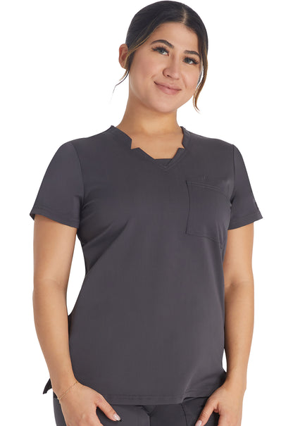 Dickies Balance Scrubs Notched V Neck Top DK671