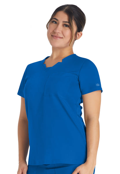 Dickies Balance Scrubs Notched V Neck Top DK671