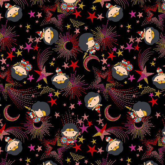 Wonder Woman Tooniforms Licensed DC Comics V Neck Scrub Top TF797 DMTS