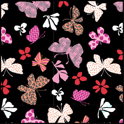 Fashion Flutters Med Couture Print V Neck Scrub Top MC00055 FHSH