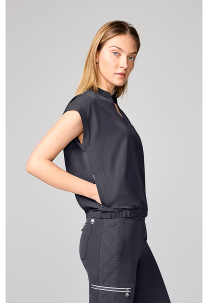 Healing Hands 360 Scrubs Mandarin Collar Crop Top HH00014