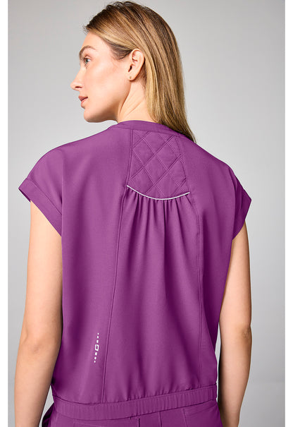 Healing Hands 360 Scrubs Mandarin Collar Crop Top HH00014