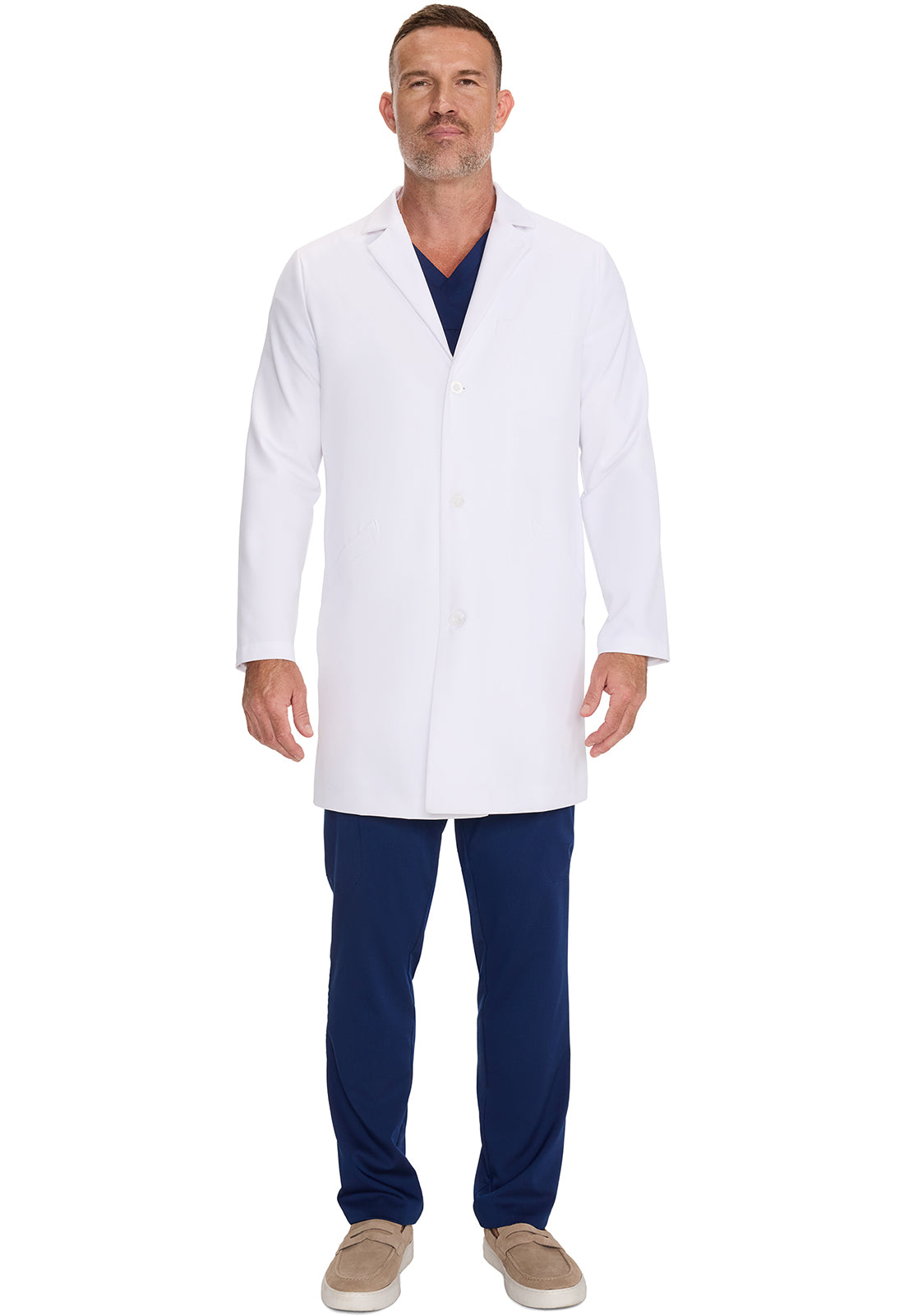 Healing Hands Levi Mens 36" Lab Coat HH404