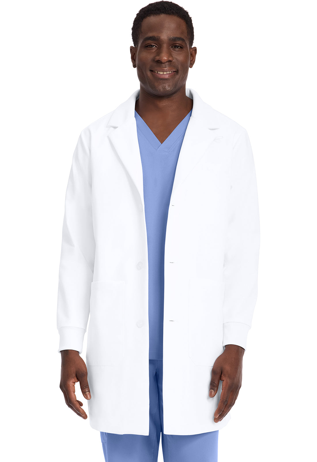 Healing Hands Leland Mens 36.25" Dental Lab Coat HH406