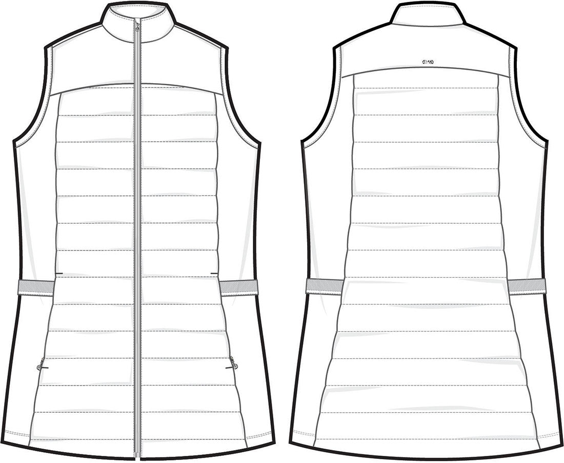 Healing Hands Lifestyle Scrubs Khloe Quilted Vest HH500F