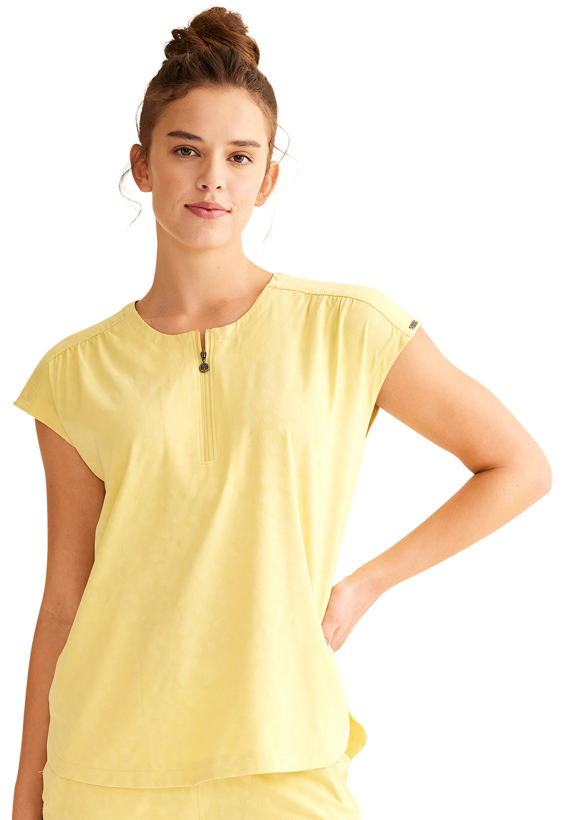 Healing Hands Purple Label Jayden Round Neck Scrub Top HH602 Scrubs