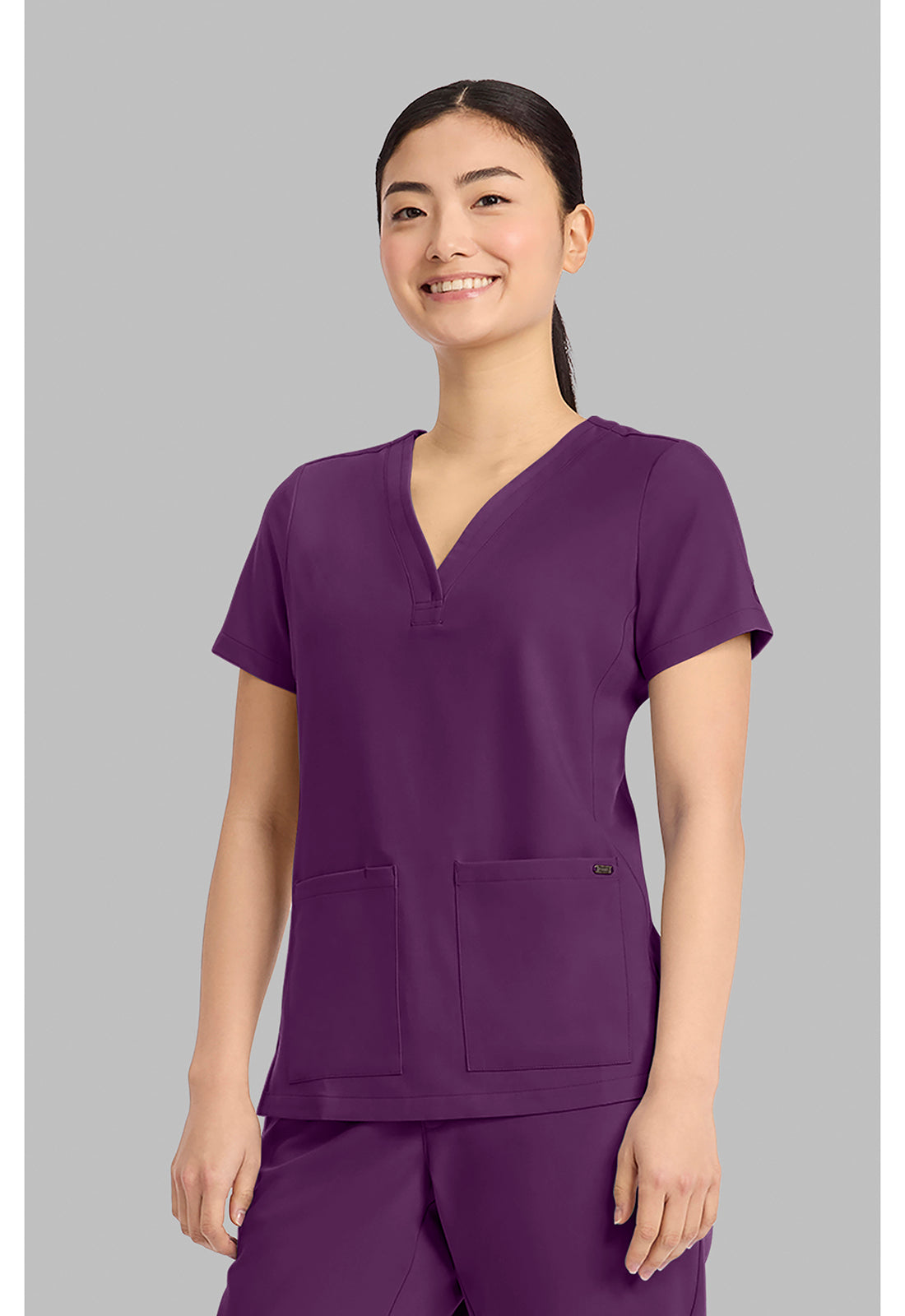 Healing Hands Quest Scrubs Y Neck Top HH751