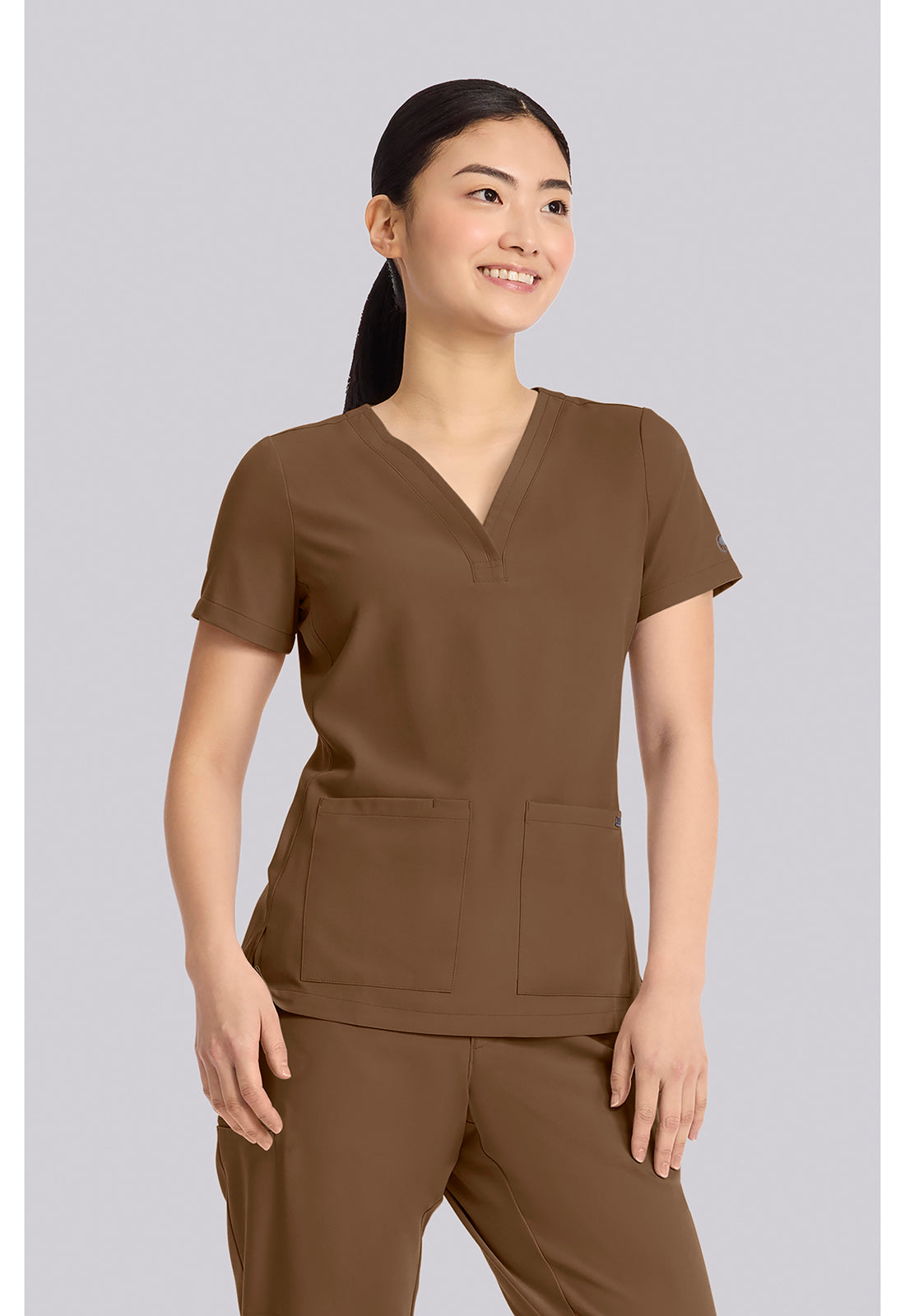 Healing Hands Quest Scrubs Y Neck Top HH751