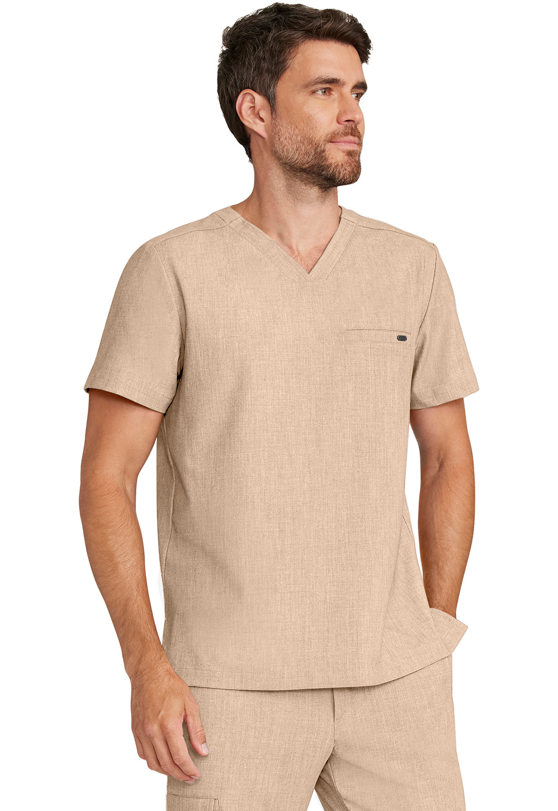 Healing Hands Quest Scrubs Ari Mens V Neck Top HH758