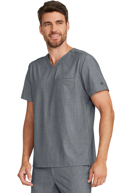 Healing Hands Quest Scrubs Ari Mens V Neck Top HH758