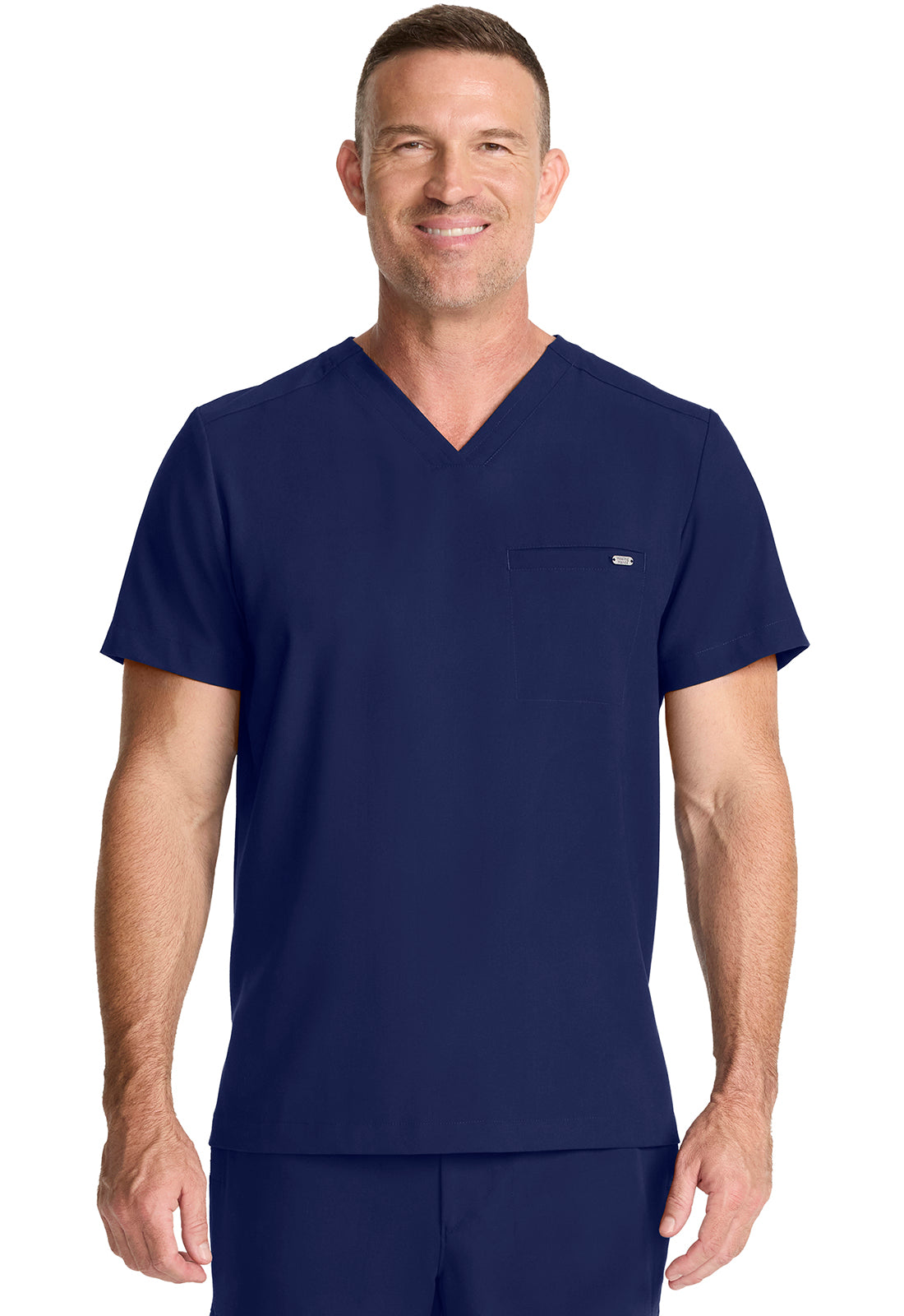 Healing Hands Quest Scrubs Ari Mens V Neck Top HH758