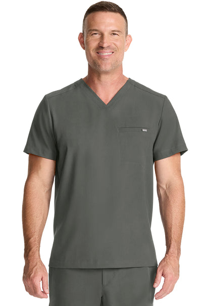 Healing Hands Quest Scrubs Ari Mens V Neck Top HH758