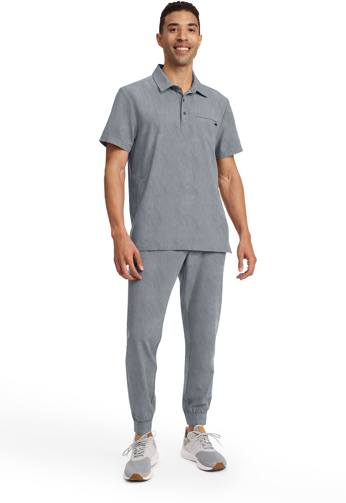 Healing Hands Quest Scrubs Aidan Mens Polo Top HH759