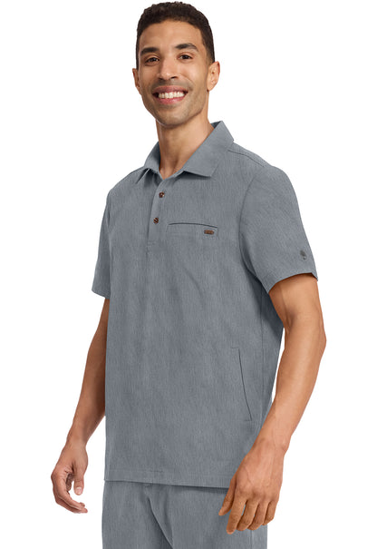 Healing Hands Quest Scrubs Aidan Mens Polo Top HH759