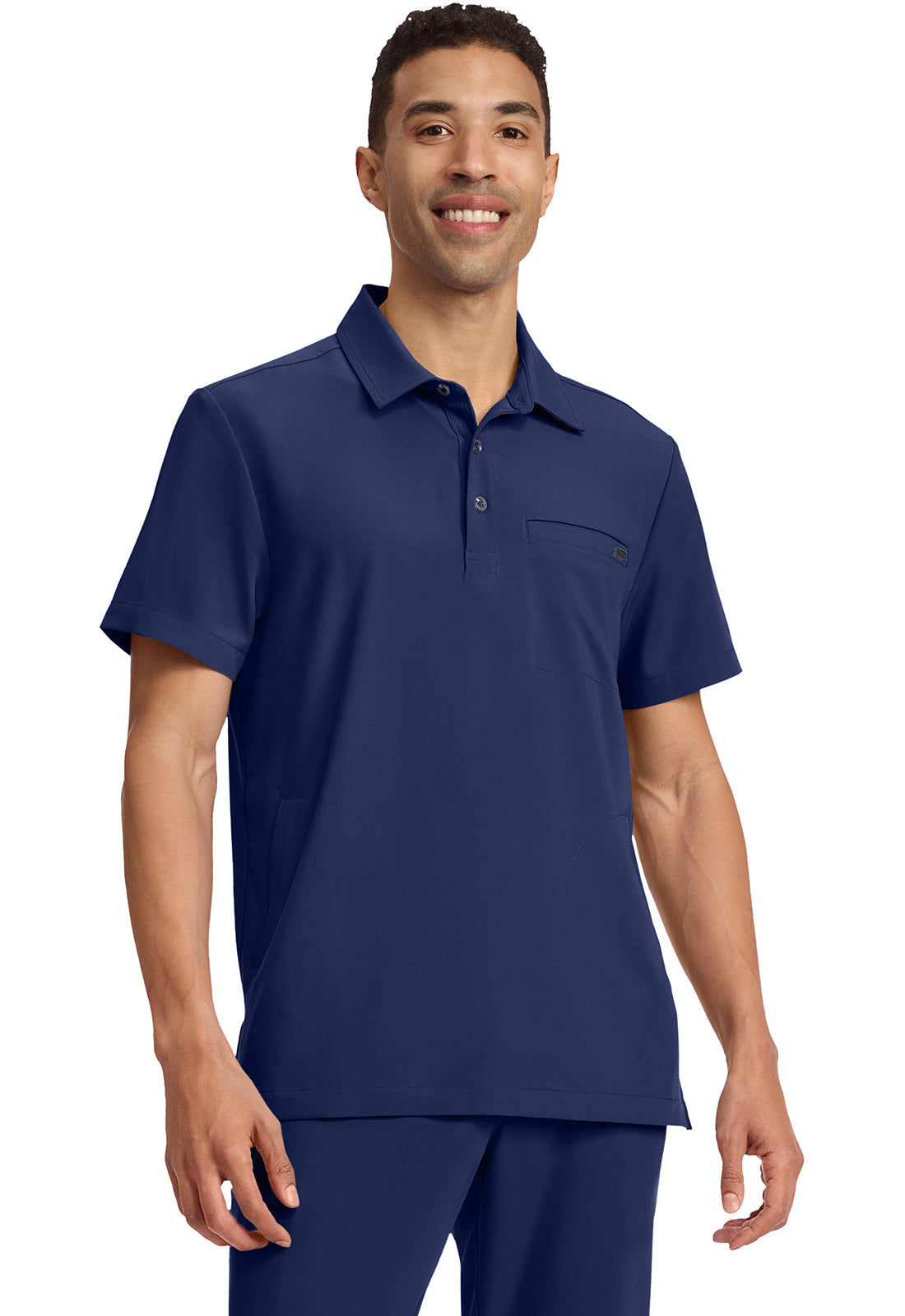 Healing Hands Quest Scrubs Aidan Mens Polo Top HH759