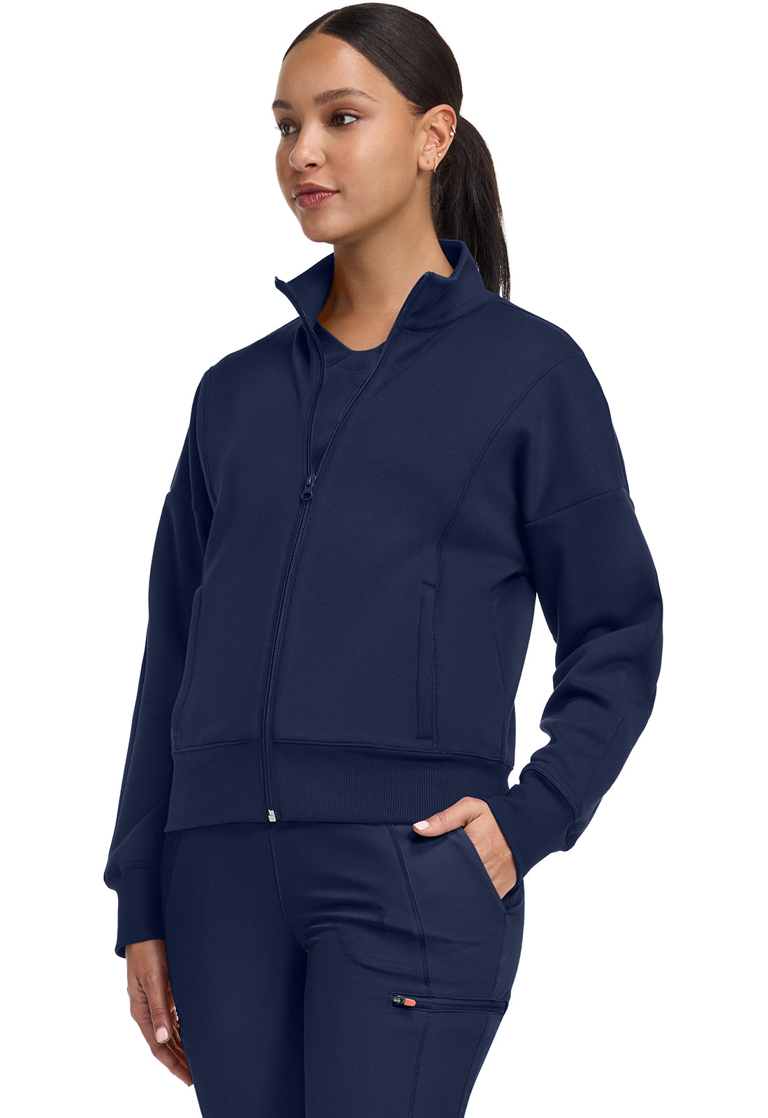 Cherokee Infinity Lifestyle Scrubs Full Zip Jacket IN301