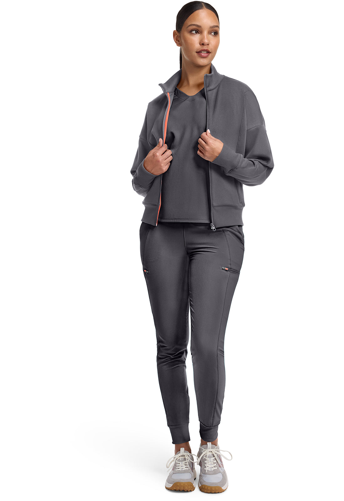Cherokee Infinity Lifestyle Scrubs Full Zip Jacket IN301