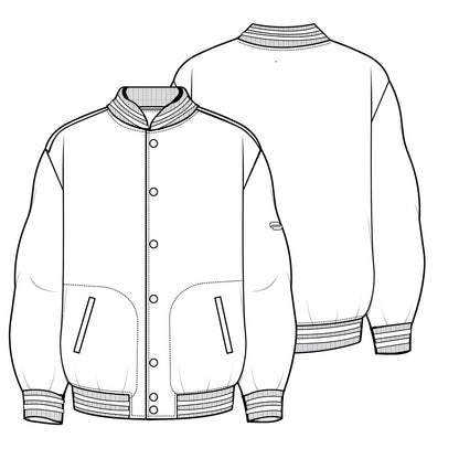 Cherokee Infinity Pursuit Scrubs Men's Bomber Jacket IN528 BLKN